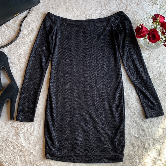 BCBGeneration Semi Sheer Dress - Picture 2 of 4